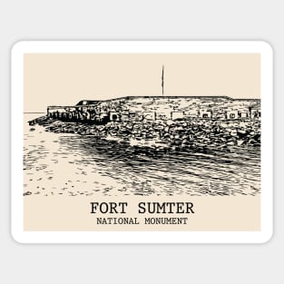 Fort Sumter National Monument Sticker